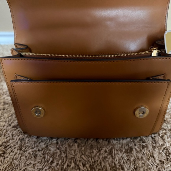 Michael Kors Brown Leather Crossbody Bag - Picture 5 of 9